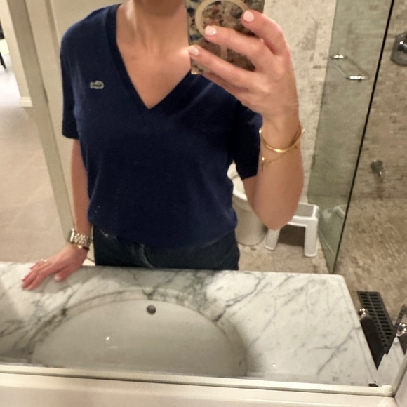 Lacoste v-neck T-shirt - Picture 4 of 4